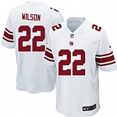 Nike Men & Women & Youth Giants #22 Wilson White Team Color Game Jersey,baseball caps,new era cap wholesale,wholesale hats